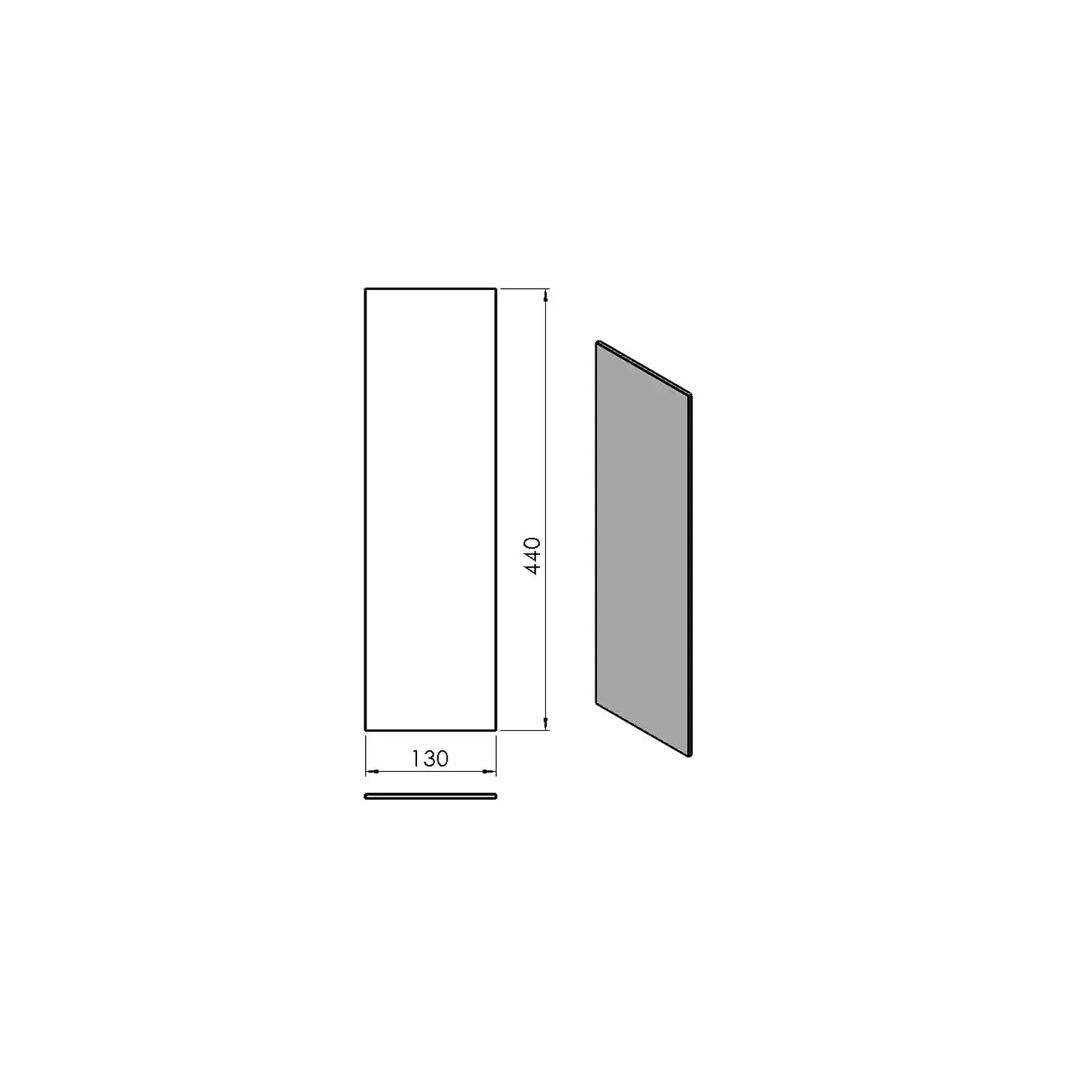 Reservedele til TT 10 serien (Reservedele: Sideglas (indvendig 1 stk.))