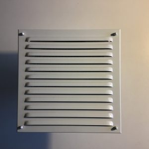 Udeluftgitter (hvid) Ø80 mm