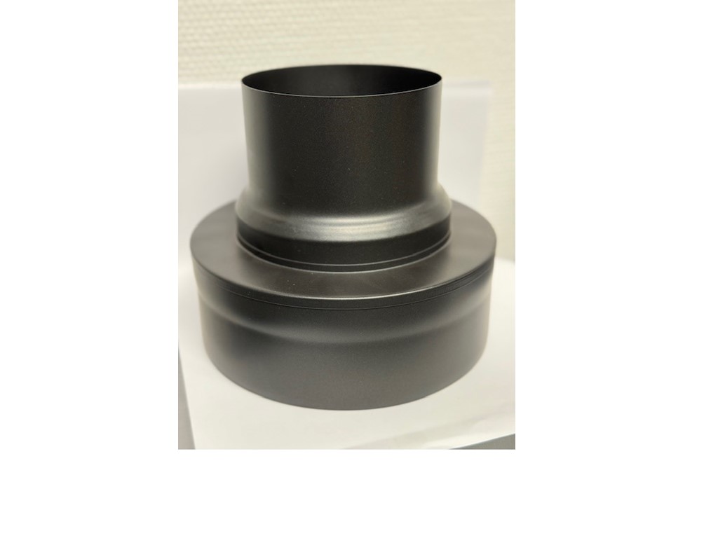 Adapter/overgang fra røgstuds Ø120 til isoleret Ø150. - Image 4