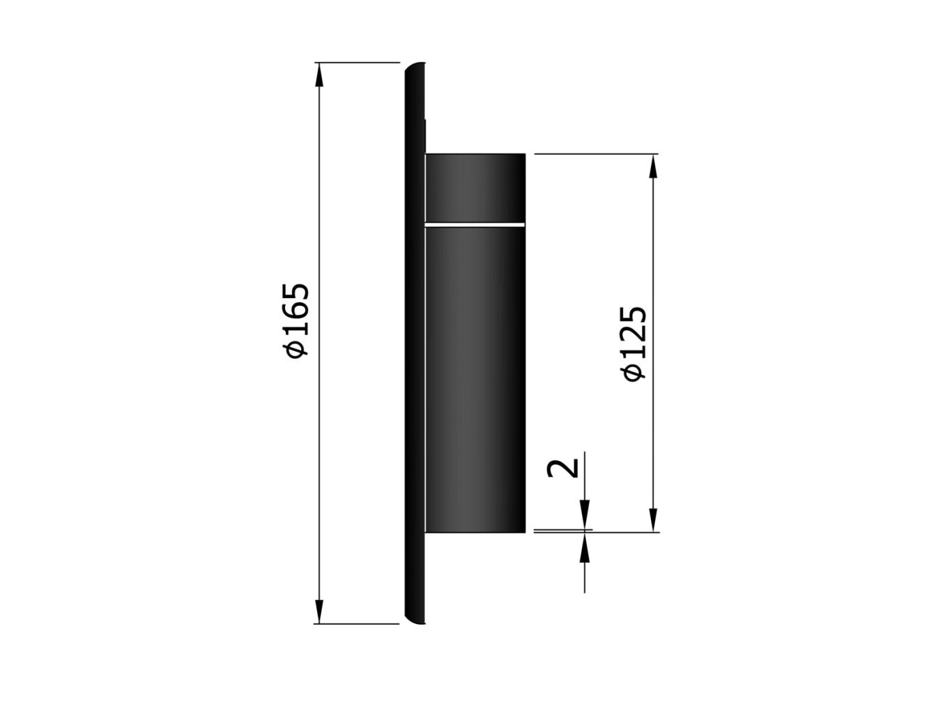 Røgrør Ø 120 mm | Brændeovnsshoppen | Mange udformninger