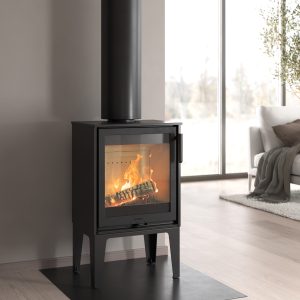 Contura 210 med lige ben modern (støbejernslåge)