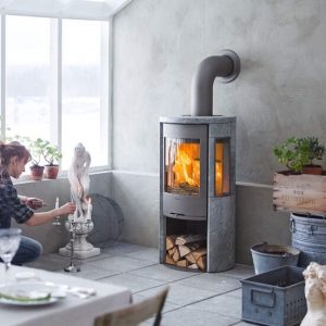 Contura 556T Style med støbejernslåge og fedtsten